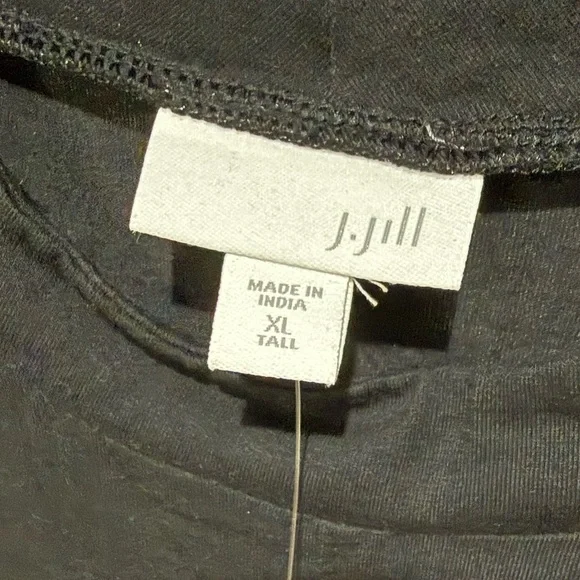 J. Jill Classic Black Midi Dress - Picture 2 of 3